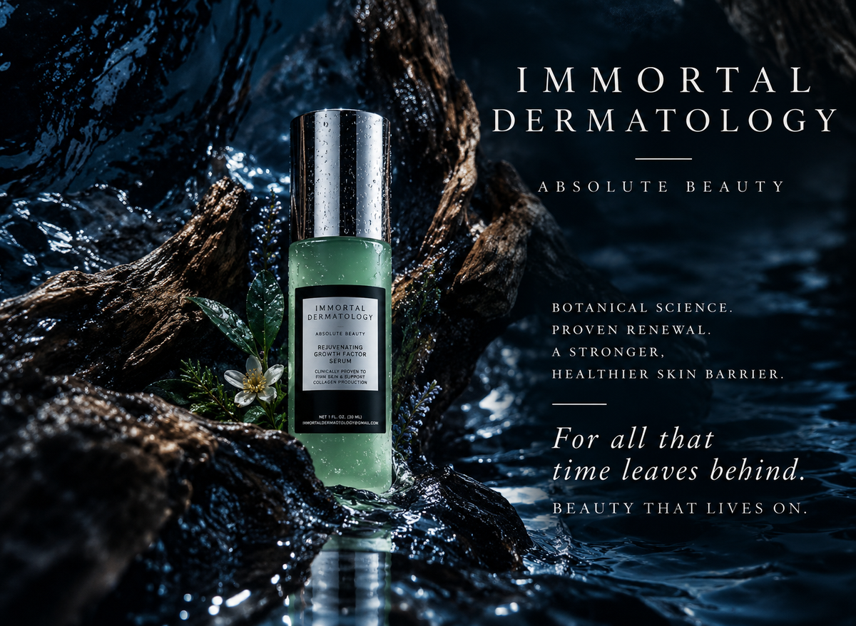 Absolute Beauty campaign featuring Rejuvenating Growth Factor Serum